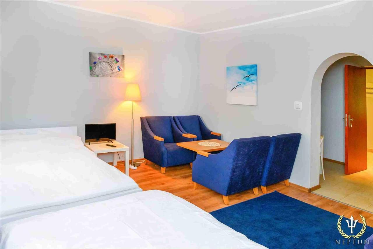 Hotel Neptun Ψ Jastrzębia Góra Esterno foto